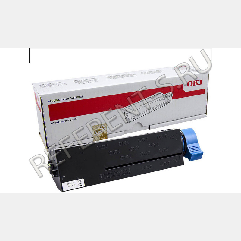 OKI B412, B432, B512, MB472 (45807102) заправка картриджа