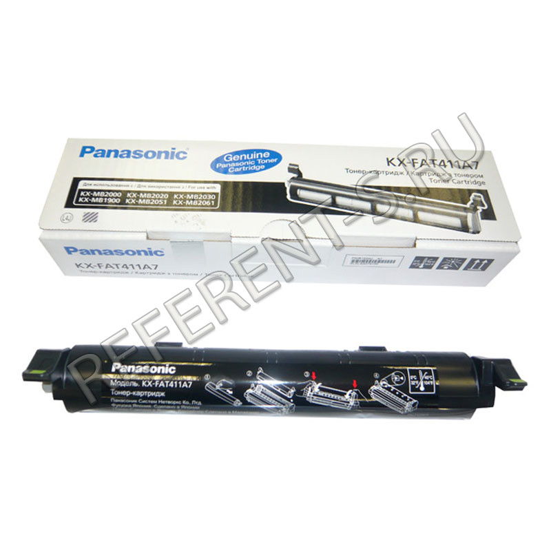 PANASONIC KX-FAT411A7 заправка картриджа